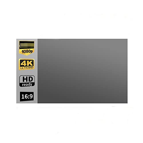 Pantalla de proyección plegable 100 pulgadas 16:9 para cine en casa miniatura 1