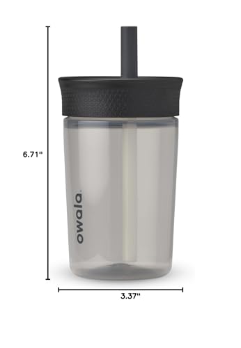 Image of Owala Tumbler Kids Plastic Water Bottle 15 oz Skate Park