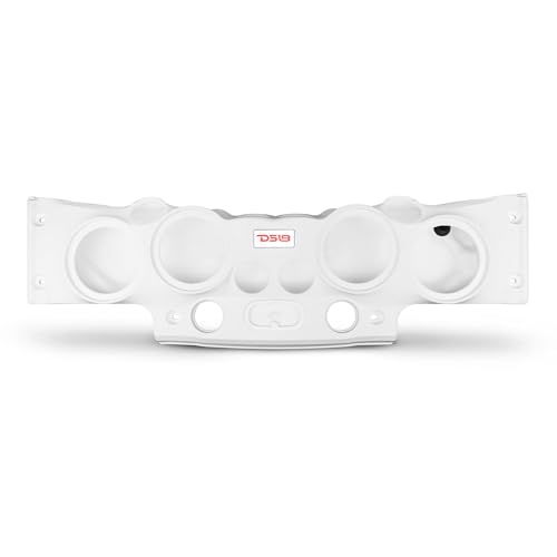 DS18 JK-SBAR/WH White Jeep Wrangler Overhead Soundbar for JK & ...