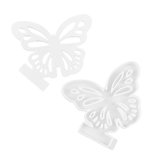 Molde de silicona de mariposa | Molde de silicona con estatua de animal | Molde de resina grande en forma de mariposa | Molde de resina animal | Moldes de fundición de silicona epoxi para colgar en la