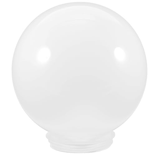 Amosfun Abat-Jour Boule En Acrylique 7.87 Pouces Couvercle De Lampe SphéRique ÉTanche Pour Lampe ExtéRieure Et IntéRieure Terrasse Protection Luminaire...