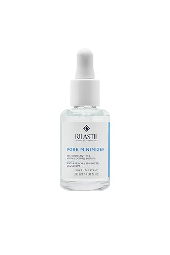 Rilastil Siero Pore Minimizer, Gel Siero AntietĂ , Minimizzatore di Pori, Distende le Rughe, Leviga l'incarnato, Fomato 30 ml