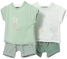 Baby Boy Set – First Set 4 Pieces – Newborn Set – Short Sleeve Ba...