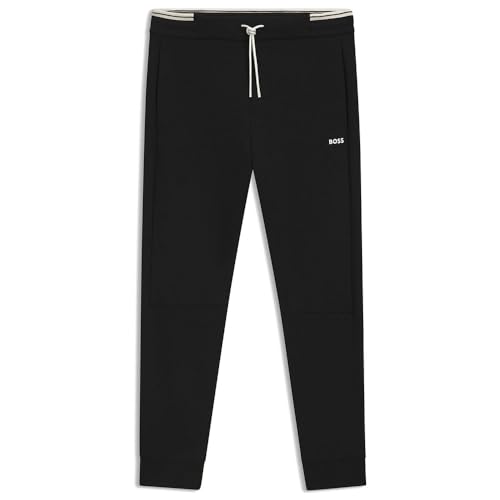 BOSS Mens Jogging Bottoms Black M