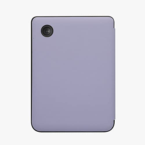 kwmobile Case Compatible with Kobo Clara 2E / Tolino Shine 4 Case - Cover for eReader with Magnetic Closure - Lavender - Image 3
