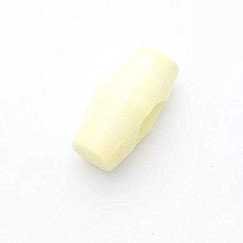 10 Pieces of Baby Duffle Buttons 20mm/25mm/32mm/38mm Wide Baby Toggles - Simply Sew CraftyTM (UK) (20mm - Lemon) โ image 1