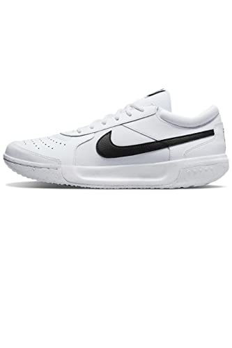 NIKE Men's Sneakers Gymnastics Shoes, White Black, 13