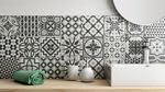 VINTAGE BLACK 16.5 x 16.5 Feinsteinzeug Wand- und Bodenfliese Keramik Deko-Fliese, Inhalt:0.55 m² (20 Fliesen)