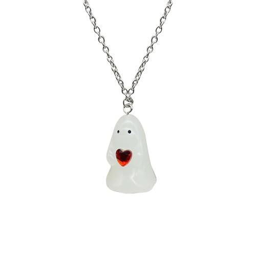 Collier lumineux citrouille d'Halloween 3D pour la récolte nocturne des bonbons