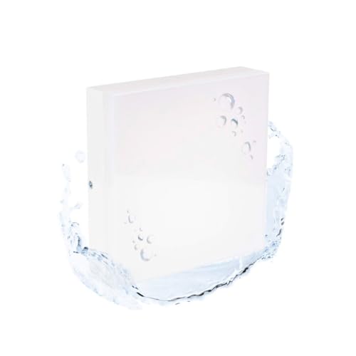 BARCELONA LED - Plafón LED techo estanco cuadrado. Lámpara de Techo luz LED Neutra 4000K. Plafón techo 15W - Lámpara techo IP44 para baño, cocina, Balcón, pasillo.