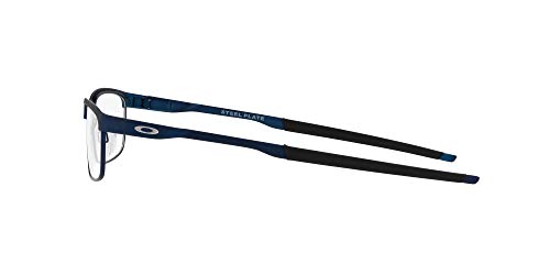 Image of Oakley mens Ox3222 Steel Plate Rectangular Prescription Eyewear Frames
