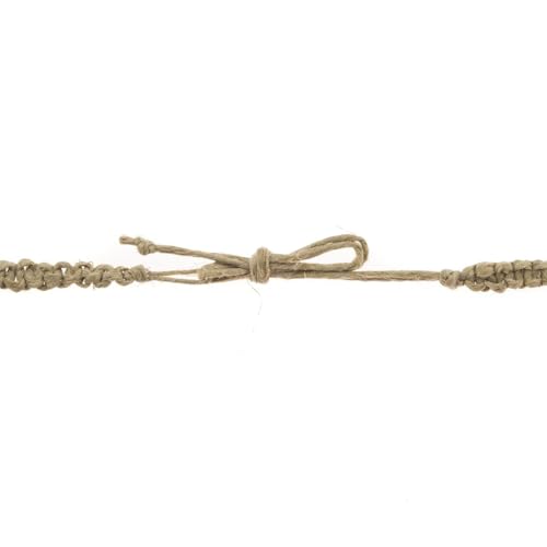 Image of BlueRica Hemp Anklet with Glass Beads