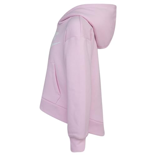 Nike Girl's Club Fleece Hi Low Pullover (Little Kids)3