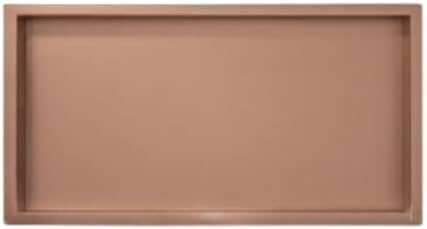 Étagère de douche encastrée or rose en acier inoxydable chic et durable