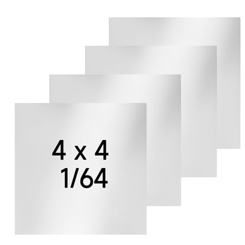 Lot plaque acier inoxydable 304 fine 10x10 cm tôle métallique de protection cuisine et artisanat