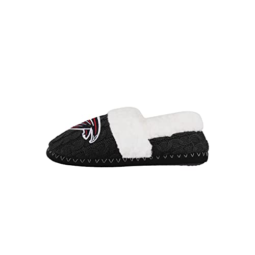 Image of FOCO Womens NFL Team Color Moccasin Slippers | Casual Slippers
