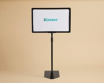 Kinter 20 in. H x 8-5/8 in. W x 11 in. L Black Utility/Parts Signage Kit Plastic - Case of 1