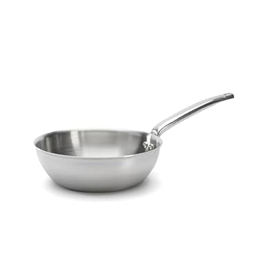 DE Buyer - Sauteuse bombée en inox 3 couches Alchimy - 24 cm