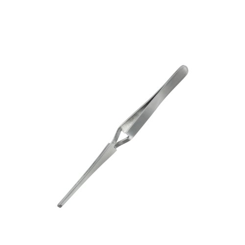 Modelcraft PTW1126 Reverse Action Blunt End Tweezers, Silver