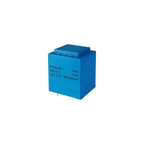 Transformateur encapsulé 4 VA haute isolation PE2824F-I 220V vers 7.5V