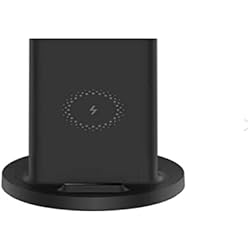 Cargador Inalámbrico Xiaomi Carrefour Xiaomi Cargador inalámbrico Vertical de 20 W MAX con Carga de Flash Qi Compatible con múltiples Soporte Seguro Horizontal para Mi 9 (20 W) Mix 2S
