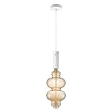 【Détails techniques】La lampe suspendue Modern Lamp Marble Saga Diabolo a une lampe LED dimmable avec une puissance de 4W watts et un rendement lumineux de 130lm lumens. La température de couleur de la lampe est de 2200K, ce qui crée une atmosphère chaleureuse et confortable. Grâce à la gradualité, vous pouvez régler l'intensité lumineuse à votre guise. Cette lampe combine fonctionnalité et éclairage économe en énergie.