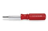 Lutz 24006 6-in-One Screwdriver - Red