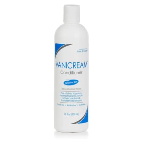 Pharmaceutical Specialties Free and Clear Hair Conditioner for Sensitive Skin, Fragrance Free, 12 oz Cover