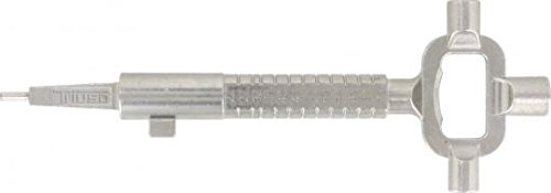 Preisvergleich Produktbild Bauschlüssel Universal für Drückerbefestigung konischer Vierkantschlüssel etc.