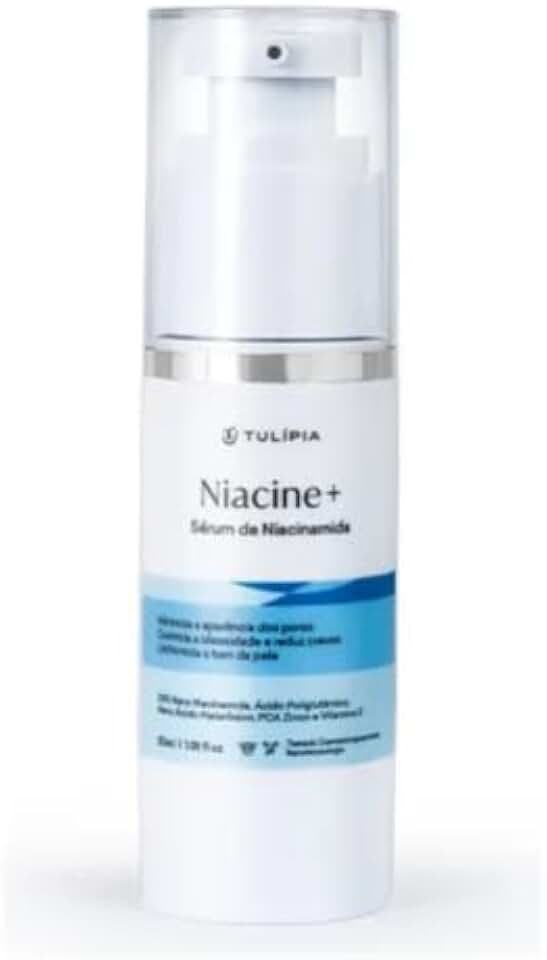 Niacine+ Sérum de Niacinamida - 30ml ± 40 aplicações contém 20% de Niacinamida concentrado para controlar a oleosidade