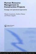 Human Resource Management in Construction Projects: Strategic and Operational Approaches book cover