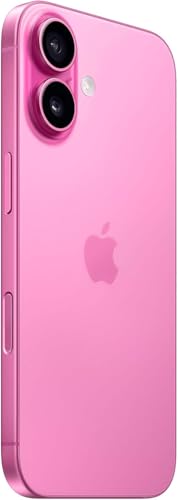 Apple iPhone 16, US Version, 256GB, Pink - Unlocked (Renewed)