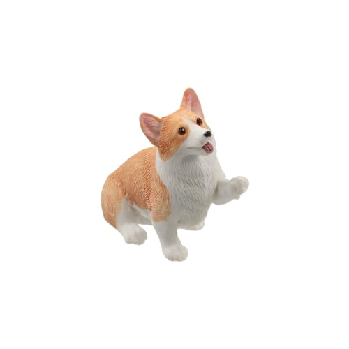 Figuras Miniatura Corgi en Resina 4 Piezas miniatura 3
