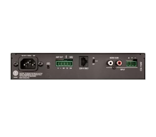 JBL Professional CSA1120Z Commercial Series Single-Channel 120-Watt Power Amplifier by JBL - Image 2