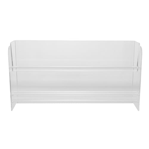 Distributeur à rouleau d'autocollants SHINEOFI réglable en acrylique pour bureau et cuisine