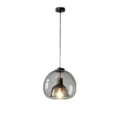 Plafonnier en verre pour cuisine moderne et suspension design nordique