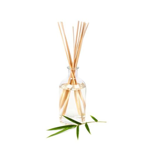 Amosfun 50pcs Rattan Diffuser Sticks Replacement for Home Fragrance Natural Color for Scented Oils and Diffusers