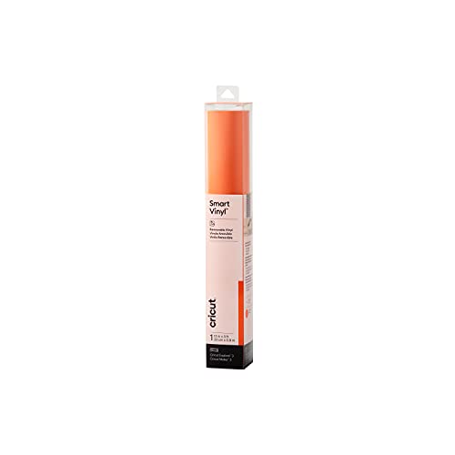 Cricut 3&#39; Smart Vinyl Removable - Orange