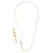 Produktbild JEWELS BY LEONARDO Halskette Tory  lange Glieder-Kette aus goldfarbenem Edelstahl  luftige, große Kettenglieder in weicher Rautenform  80 cm Länge  Schmuck Geschenk für Frauen  024920