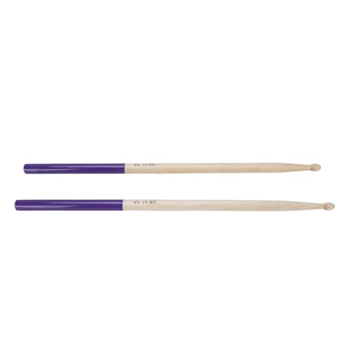 Juego de 3 pares de baquetas 5A de madera de arce miniatura 4