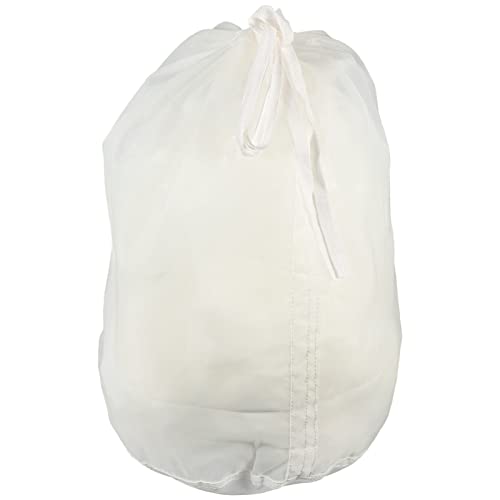 ABOOFAN Bolsa De Filtro Reutilizable para Leche De Nueces y Vino, Bolsa De Malla De Nailon 20x30 Cm, Cordón Ajustable, Adecuado para Preparar Leche De, Café y Bebidas Caseras