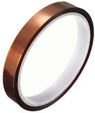 Kapton Polyamide Heat Resistant High Temperature Tape (W = 5 mm, L = 33 m)