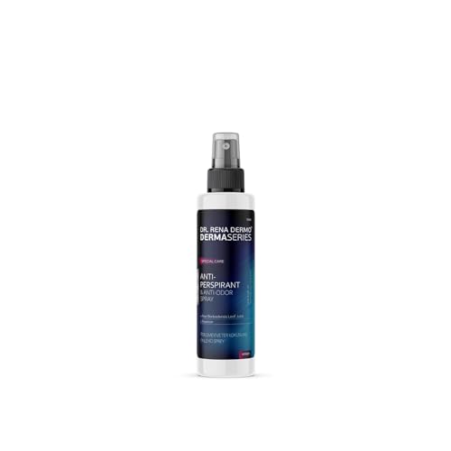 Dr. Rena Dermo - Spray antiolor (tamaño compacto de bolsillo para una protección eficaz contra el sudor y el olor, 65 ml)