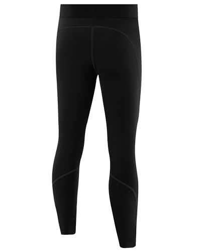 Blueleaf Boys Thermal Compression Pants - Youth Fleece Lined Athletic Leggings Kids Base Layer Tights Cold Weather Gear2