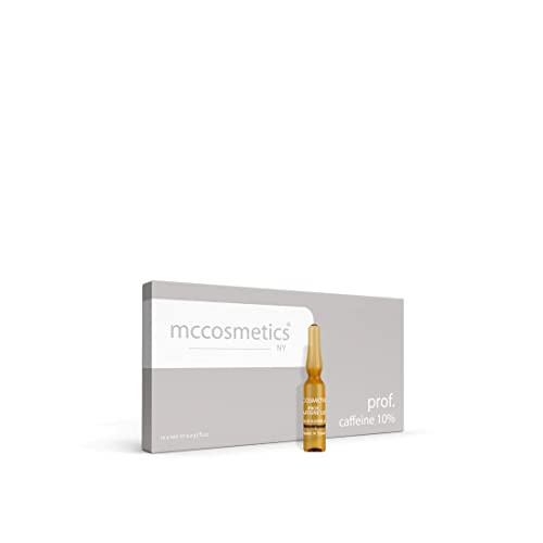 Mccosmetics Ny | Prof. Caffeine | Caffeine 10% | 10 X 1Ml Ampoules | Made In Spain #TOP10