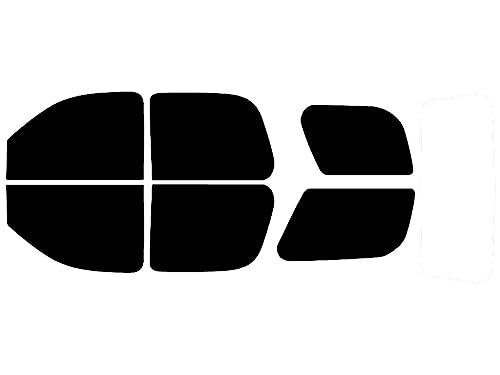 Rvinyl Window Tint Kit Compatible with Chevrolet Tahoe 2007-2014 - Black 5% - Single Ply No Bubble Film - Do it Yourself Vehicle Complete Precut Kit