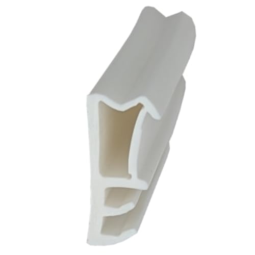 Flügelfalzdichtung für Holztüren und Holzfenster ► Dichtgummi ► Ersatzdichtung ► Gummidichtung ► Dichtprofil ► Langlebig und wartungsfrei (Weiß) Flügelfalzdichtung für Holztüren und Holzfenster ► Dichtgummi ► Ersatzdichtung ► Gummidichtung ► Dichtprofil ► Langlebig und wartungsfrei (Weiß)