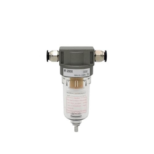 Filtro AF2000 separador de agua y aceite para compresor de aire y pintura con conector de 6mm