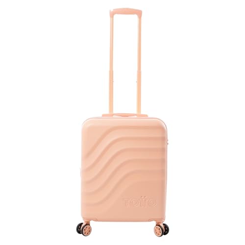 Totto - Maleta Trolley Cabina, Modelo Bazy , 39,5 X 54,5 X 22,5cm, Capacidad 39l, Expandible, Resistente A Impactos, Ruedas 360 , Manija Telescópica, Correa Interna, Candado Tsa, Color Bellini Naranja Totto - Maleta Trolley Cabina, Modelo Bazy , 39,5 X 54,5 X 22,5cm, Capacidad 39l, Expandible, Resistente A Impactos, Ruedas 360 , Manija Telescópica, Correa Interna, Candado Tsa, Color Bellini Naranja