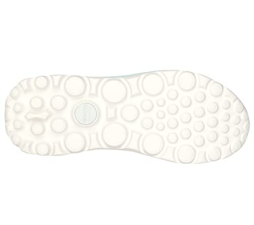 Skechers Women's GO Walk Classic-Ideal Sunset Sneaker, Aqua, 7.5 US